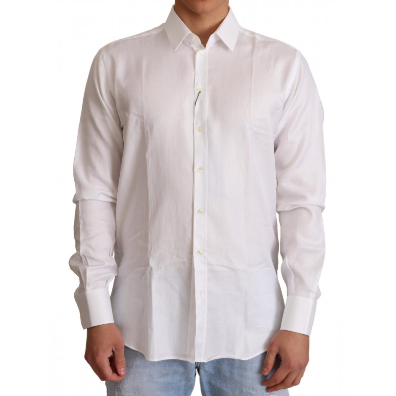 Abito in cotone bianco Camicia MARTINI formale - IT40 - M