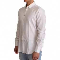 Abito in cotone bianco Camicia MARTINI formale - IT40 - M