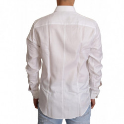 Abito in cotone bianco Camicia MARTINI formale - IT40 - M