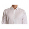 Abito in cotone bianco Camicia MARTINI formale - IT40 - M