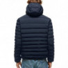 Giacca in nylon blu - S