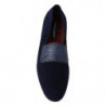 Pantofole mocassini caimano in pelle scamosciata blu - EU40/US7