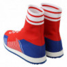 Scarpe da ginnastica con logo Sorrento blu rosso - EU40/US7
