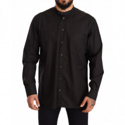 Camicia elegante nera in...