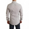 Camicia SICILY da uomo slim fit in cotone grigio - IT38 - XS