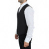 Gilet blazer in lana elasticizzata grigia - IT50 - L
