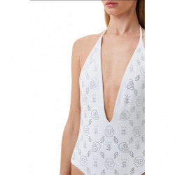 Costume da bagno in poliammide bianco - XS