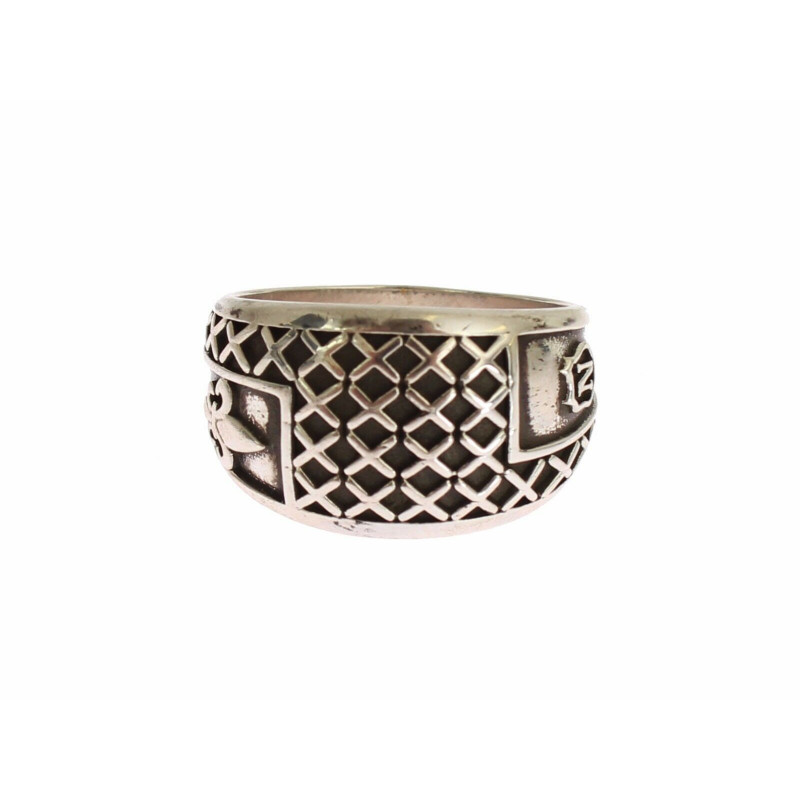 Anello in argento rodiato 925 sterling - EU63 - US11