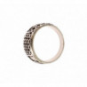 Anello in argento rodiato 925 sterling - EU63 - US11
