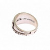 Anello in argento rodiato 925 sterling - EU63 - US11