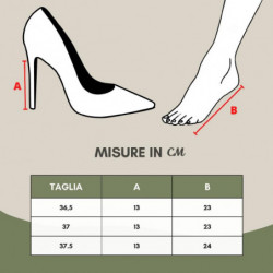 Dècolletè Altadama 140 in pelle marrone - EU36.5/US6.5