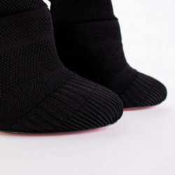 Stivaletto Noemi 100 Tricot Nero - EU36.5/US6.5