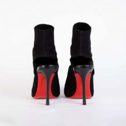 Stivaletto Noemi 100 Tricot Nero - EU36.5/US6.5