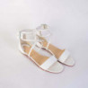 Sandali Choca in pelle bianca - EU36.5/US6.5