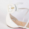 Sandali Choca in pelle bianca - EU36.5/US6.5