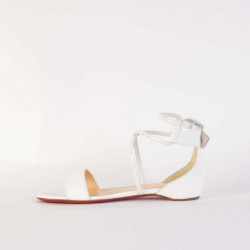 Sandali Choca in pelle bianca - EU36.5/US6.5