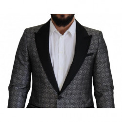 Abito MARTINI formale in 2 pezzi con motivo argento - IT50 - L
