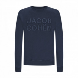 Maglione in cotone blu - M