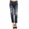 Jeans e pantaloni in cotone blu - W29