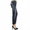 Jeans e pantaloni in cotone blu - W29