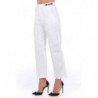 Jeans e pantaloni in cotone bianco - W40