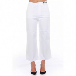 Jeans e pantaloni in cotone bianco - W40