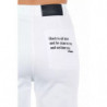 Jeans e pantaloni in cotone bianco - W42