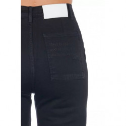 Jeans e pantaloni in cotone nero - W44