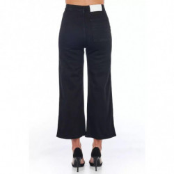 Jeans e pantaloni in cotone nero - W44