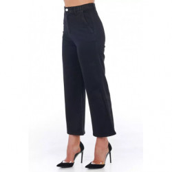 Jeans e pantaloni in cotone nero - W40
