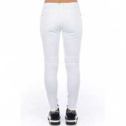 Jeans e pantaloni in cotone bianco - W42