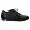 Scarpe da ginnastica casual in pelle con logo nero - EU39/US6