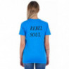 Top e maglietta in cotone azzurro - S