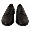 Scarpe derby formali da uomo con lacci in pelle nera - EU39/US6