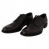 Scarpe derby formali da uomo con lacci in pelle nera - EU40/US7