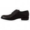Scarpe derby formali da uomo con lacci in pelle nera - EU40/US7