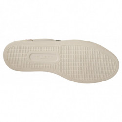 Sneakers basse da uomo in pelle scamosciata bianca - EU39.5/US6.5