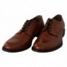 Scarpe derby formali da uomo con lacci in pelle marrone - EU40/US7