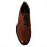 Scarpe derby formali da uomo con lacci in pelle marrone - EU42/US9