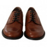 Scarpe derby formali da uomo con lacci in pelle marrone - EU42/US9