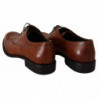 Scarpe derby formali da uomo con lacci in pelle marrone - EU44/US11