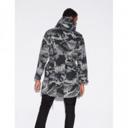 Giacca in cotone grigio - XXL