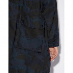 Giacca in cotone blu - L