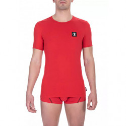 Maglietta in cotone rosso - XL