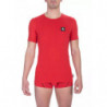 Maglietta in cotone rosso - XL
