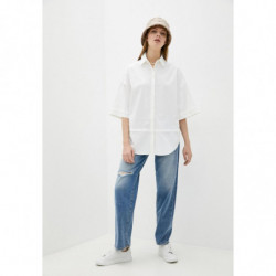 Jeans e pantaloni in cotone blu - W32
