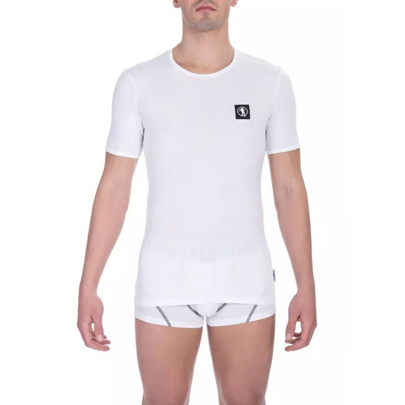 Maglietta in cotone bianco - S