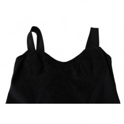 Abito con pantaloni caldi body in pizzo floreale nero - IT36 - XS