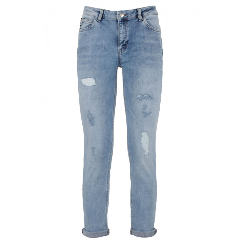 Jeans e pantaloni in cotone blu - W26