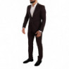 Abito slim fit MARTINI in lana bordeaux - IT46 - S